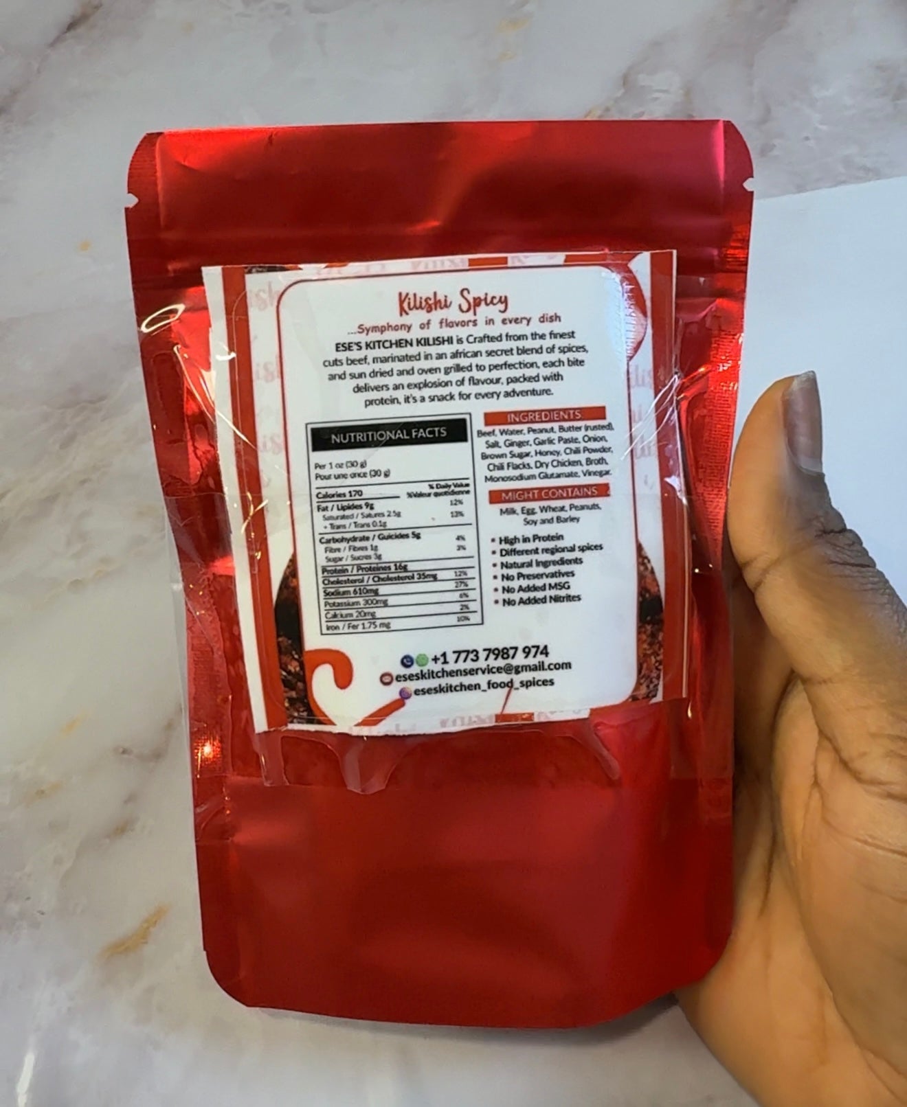 Small Kilishi Pack – 40g